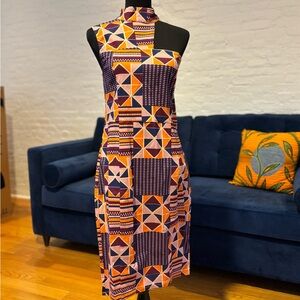D’iyanu Amaka Sleeveless African Print  Dress